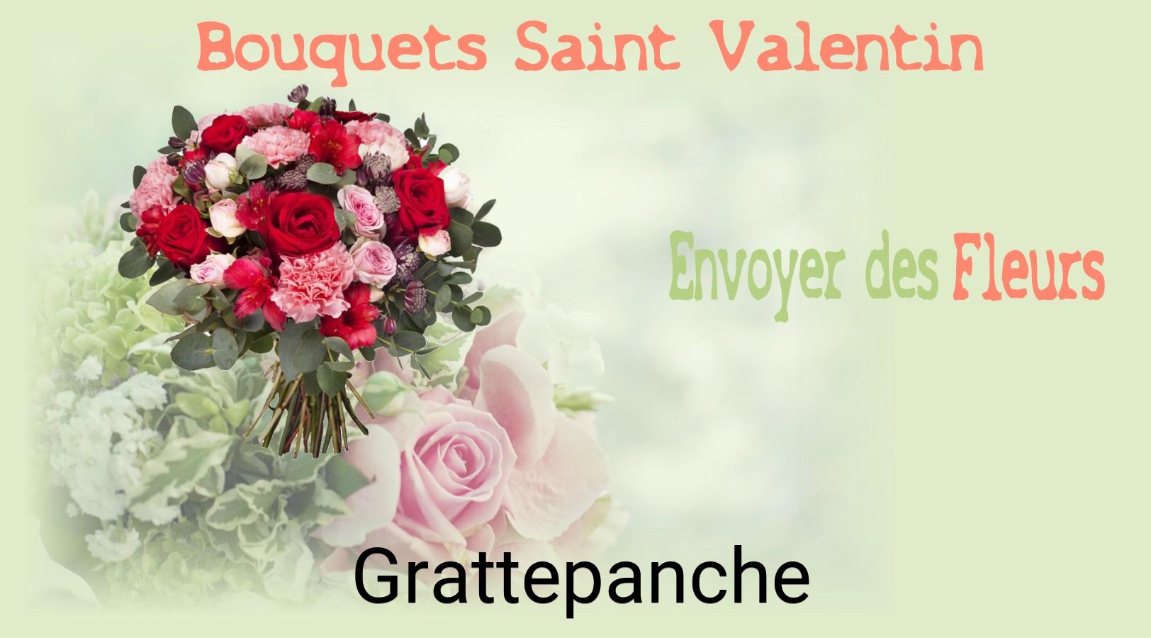 Roses de Saint-Valentin livrées à Grattepanche